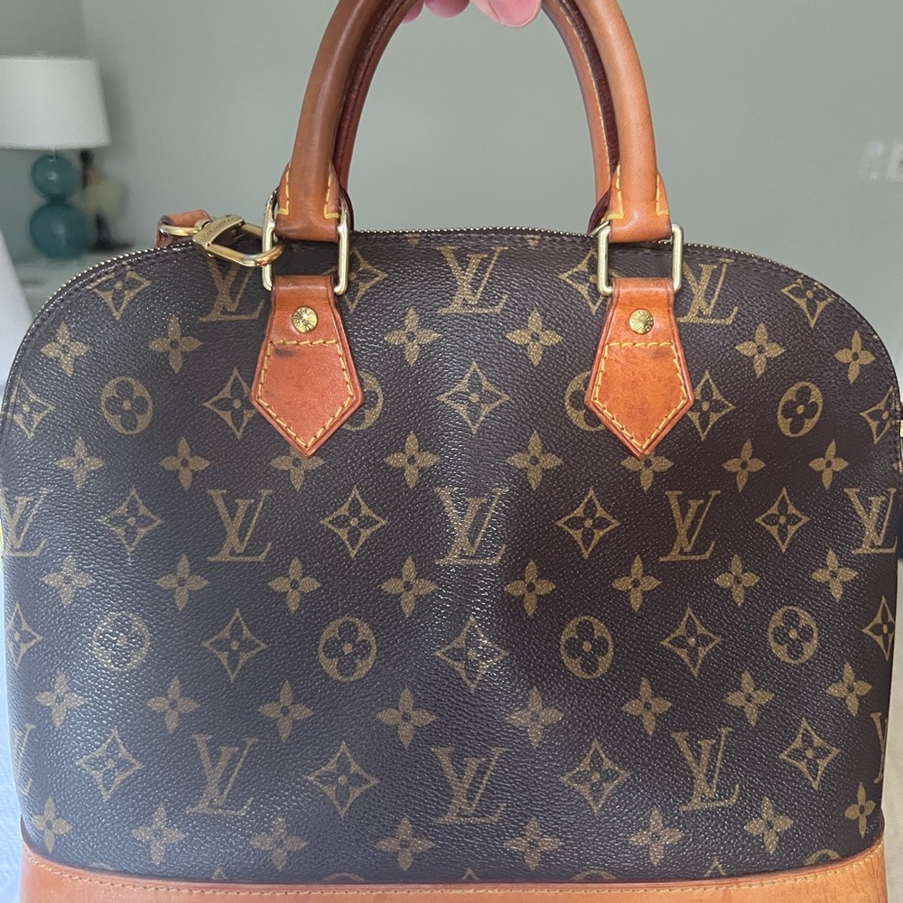 Louis Vuitton Brown Monogram Satchel